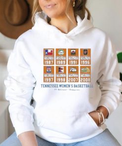 Official Tennessee Women’s Basketball 8x National Champions T Shirt