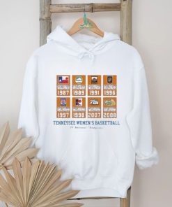 Official Tennessee Women’s Basketball 8x National Champions T Shirt