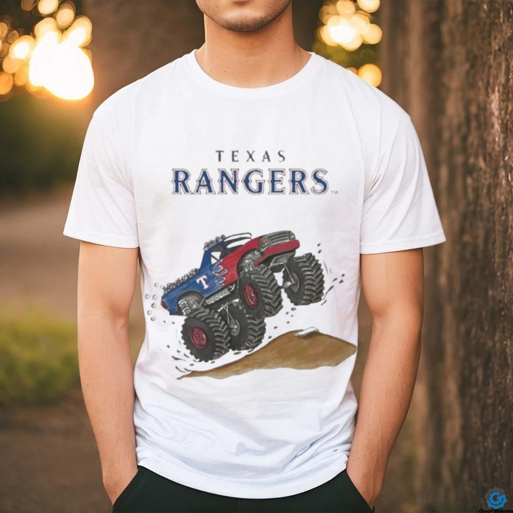 Official Texas Rangers Monster Truck MLB Shirt Official Texas Rangers Monster Truck MLB Shirt