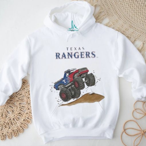 Official Texas Rangers Monster Truck MLB Shirt