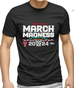 Official Texas Tech Basketball 2024 March Madness NCAATournament Shirt