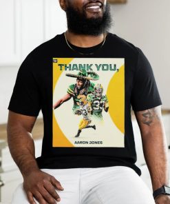Official Thank You Aaron Jones 33 Has Contributed Green Bay Packers Shirt