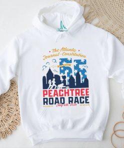 Official The Atlanta Journal Constitution Peachtree Road Race July 4 2024 Atlanta Georgia City 55 Apple T shirt