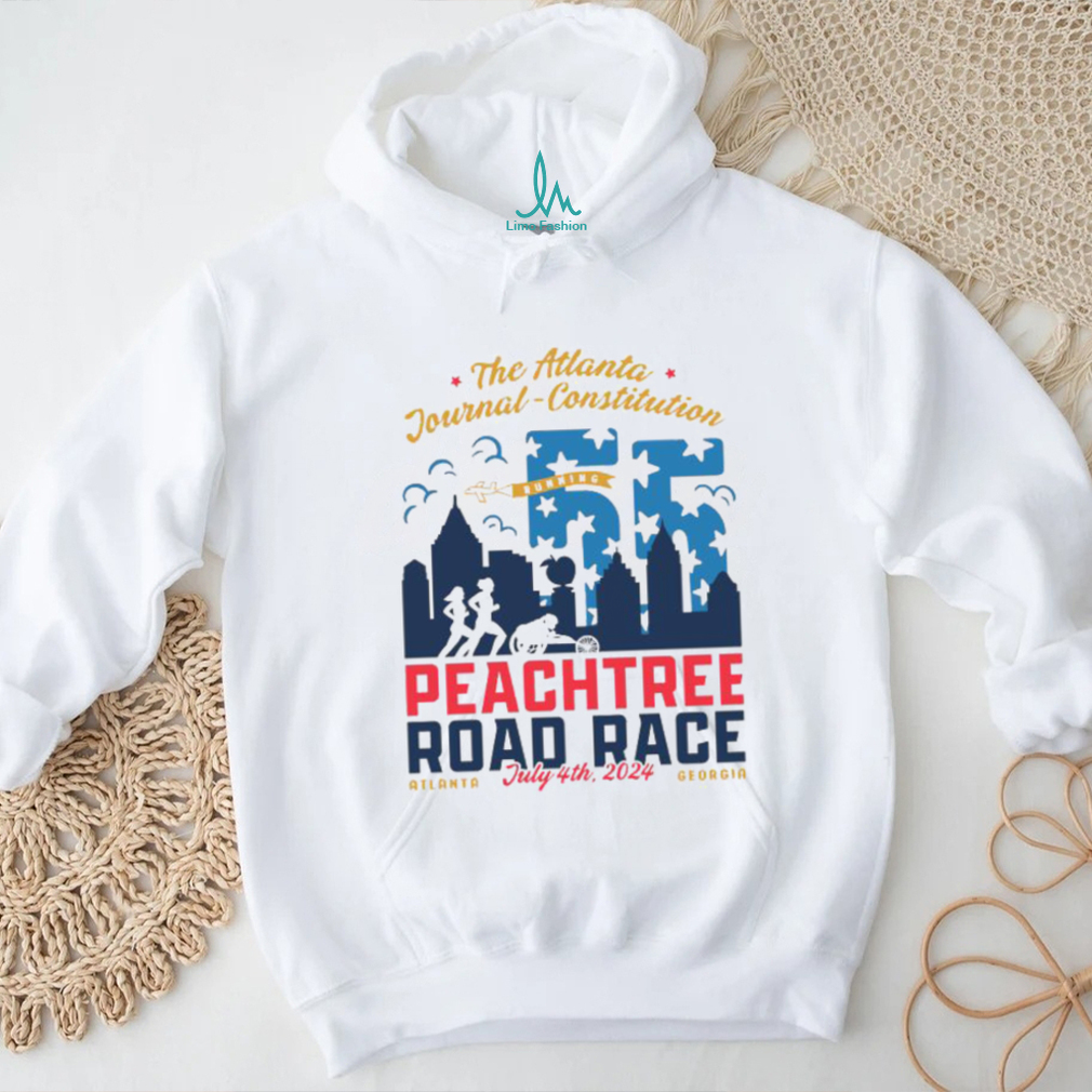 Official The Atlanta Journal Constitution Peachtree Road Race July 4 2024 Atlanta Georgia City 55 Apple T shirt Official The Atlanta Journal Constitution Peachtree Road Race July 4 2024 Atlanta Georgia City 55 Apple T shirt