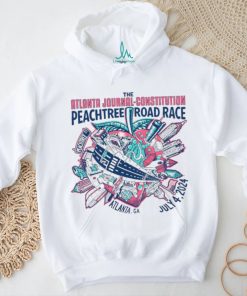 Official The Atlanta Journal Constitution Peachtree Road Race July 4 2024 T shirt