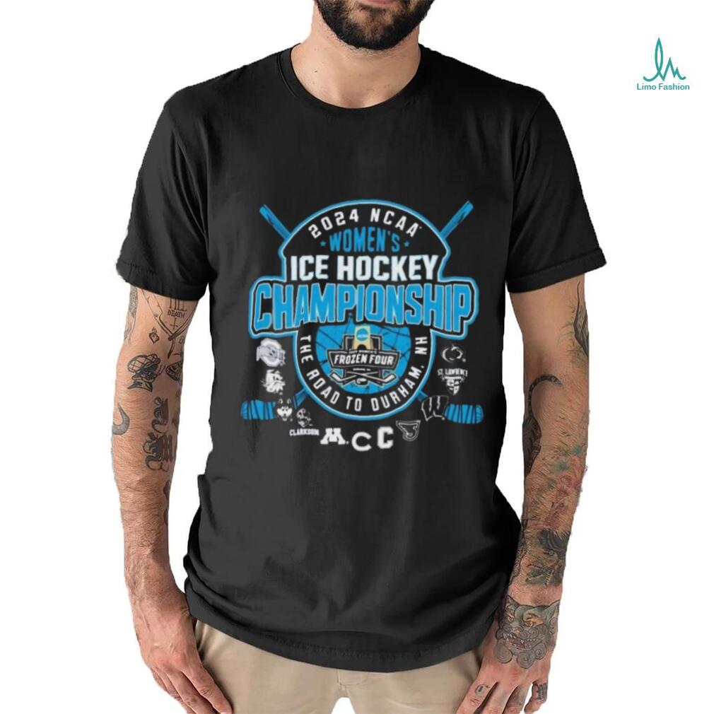 Official The Road To Durham, NH 2024 NCAA Women’s Ice Hockey Championship Shirt Official The Road To Durham, NH 2024 NCAA Women’s Ice Hockey Championship Shirt