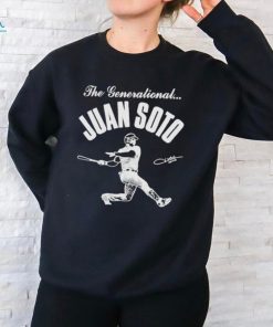 Official The generational juan soto new york yankees MLB signature shirt