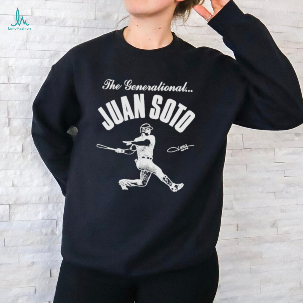 Official The generational juan soto new york yankees MLB signature shirt Official The generational juan soto new york yankees MLB signature shirt