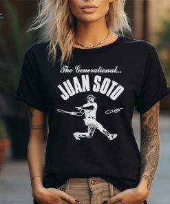 Official The generational juan soto new york yankees MLB signature shirt