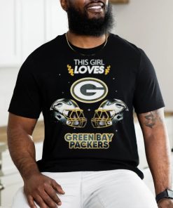 Official This girl Loves Green Bay Packers Helmet 2024 shirt