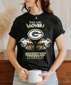 Official This girl Loves Green Bay Packers Helmet 2024 shirt