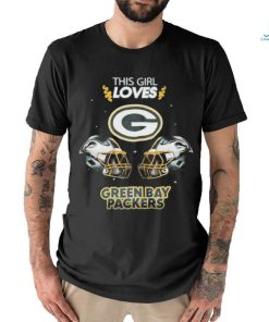 Official This girl Loves Green Bay Packers Helmet 2024 shirt