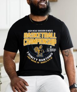 Official Trinity Bantams 2024 NCAA Division III Men’s Basketball Championship Shirt