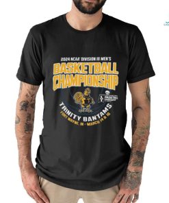 Official Trinity Bantams 2024 NCAA Division III Men’s Basketball Championship Shirt
