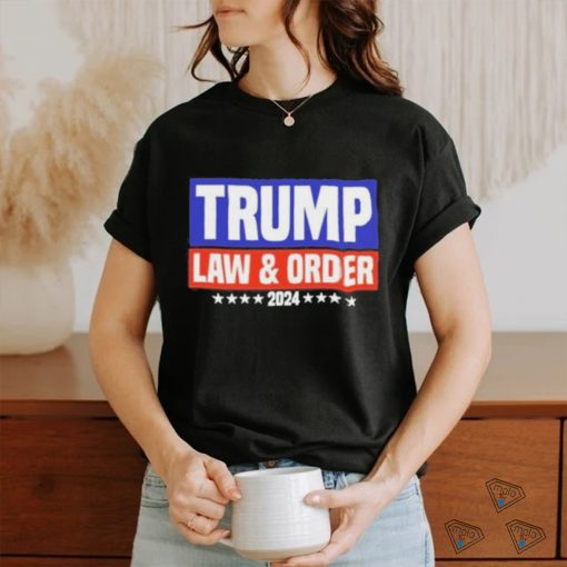 Official Trump Law And Order 2024 Shirt