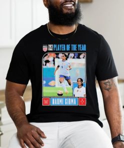 Official USWNT 2023 Girma Player Of The Year Black T shirt