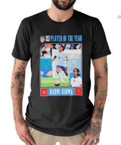 Official USWNT 2023 Girma Player Of The Year Black T shirt