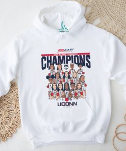 Official Uconn Ncaa Men’s Basketball 2024 Big East Tournament Champions Team Caricature T Shirt