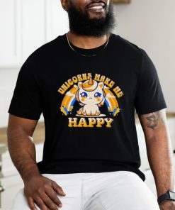 Official Unicorns Make Me Happy Shirt