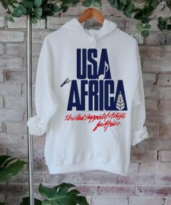 Official Usa for Africa united support of artists for Africa T shirt
