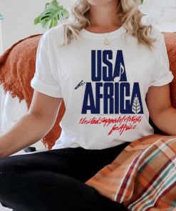 Official Usa for Africa united support of artists for Africa T shirt, hoodie, sweater, long sleeve and tank top Official Usa for Africa united support of artists for Africa T shirt