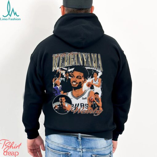 Official Victor Wembanyama Wemby Rookie Vintage Graphic T shirt