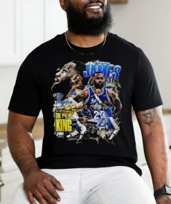 Official Vintage King Lebron James Los Angeles The King Basketball T shirt
