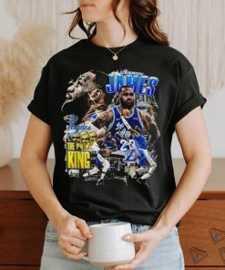Official Vintage King Lebron James Los Angeles The King Basketball T shirt