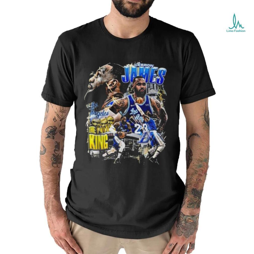 Official Vintage King Lebron James Los Angeles The King Basketball T shirt Official Vintage King Lebron James Los Angeles The King Basketball T shirt
