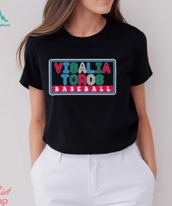 Official Visalia Toros Neon Baseball T shirt