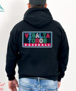 Official Visalia Toros Neon Baseball T shirt