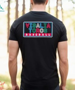 Official Visalia Toros Neon Baseball T shirt