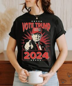 Official Vote Trump Make America Great Again 2024 Shirt