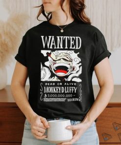 Official Wanted monkey d luffy 3 billion shirt
