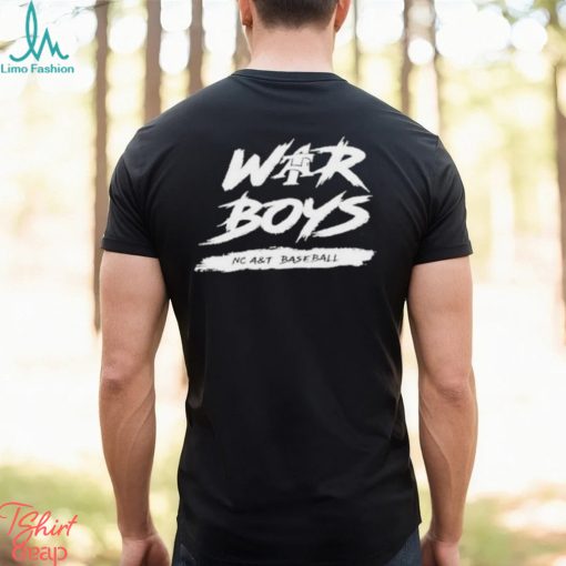 Official War Boys Nc A&t Baseball Shirt