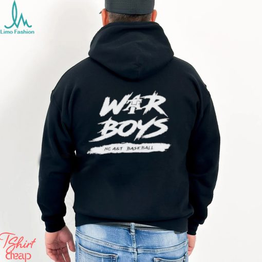 Official War Boys Nc A&t Baseball Shirt