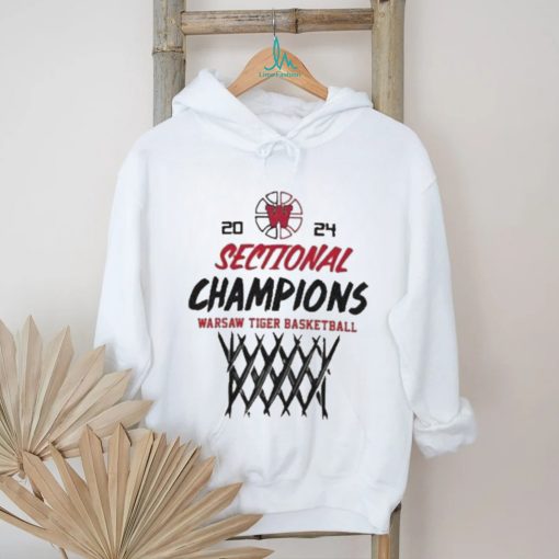 Official Warsaw Tiger Basketball 2024 Sectional Champions T shirt