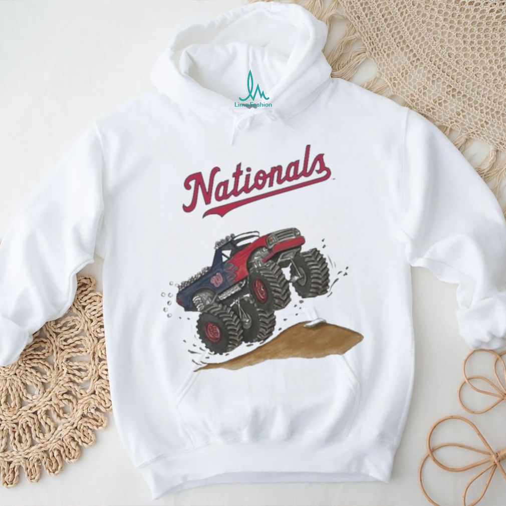 Official Washington Nationals Monster Truck MLB Shirt Official Washington Nationals Monster Truck MLB Shirt