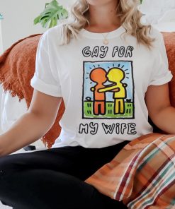 Official Waveygoods gay for my wife shirt