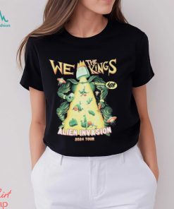 Official We The King Alien Invasion Tour 2024 Shirt