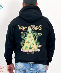 Official We The King Alien Invasion Tour 2024 Shirt
