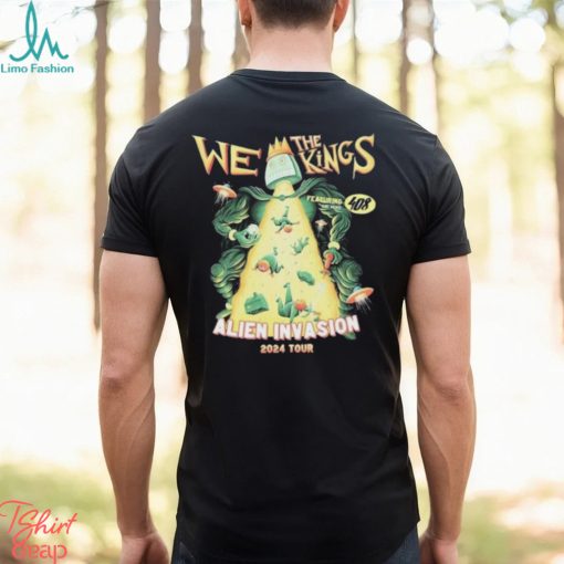 Official We The King Alien Invasion Tour 2024 Shirt