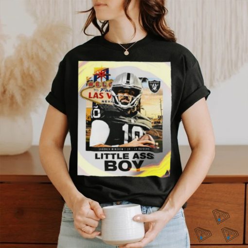 Official Welcome To The Only Nation Little Ass Boy Gardner Minshew Qb Lv Raiders T shirt