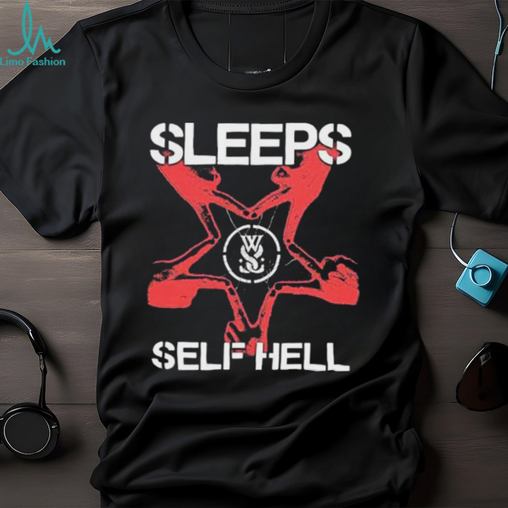 Official While she sleeps merch bar while she sleeps shirt Official While she sleeps merch bar while she sleeps shirt