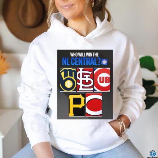 Official Who Will Win The Nl Central Logo Clubs T shirt