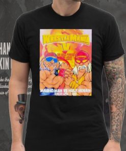 Official Wrestlemania V Macho Man Vs Hulk Hogan Shirt