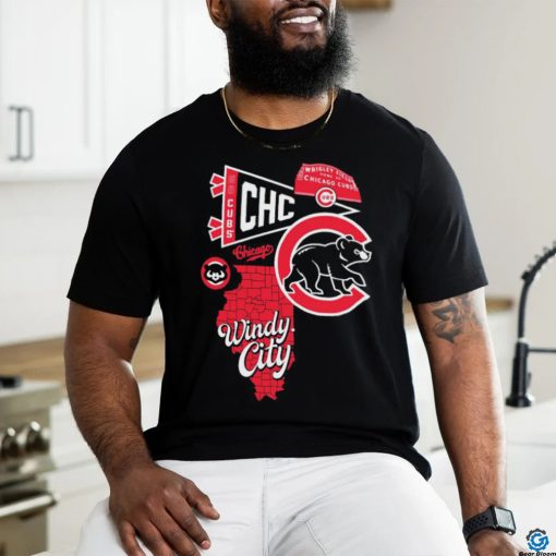 Official Wrigley Field Home Of Chicago Cubs Baseball Shirt