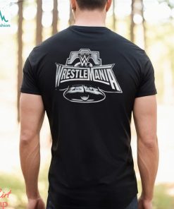 Official Youth Prosphere Green Wrestlemania 40 Logo T shirt