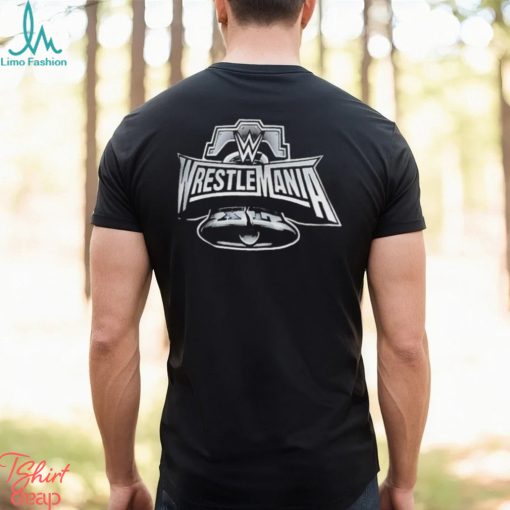 Official Youth Prosphere Green Wrestlemania 40 Logo T shirt