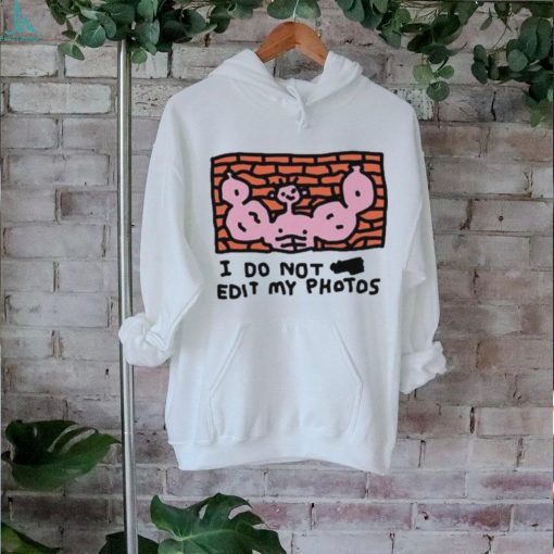 Official Zoe bread I do not edit my photos shirt